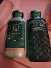 Bath & Body Works Vanilla Bean Noel Shower Gel & Body Lotion