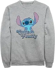 [Disney] Men's Lilo & Stitch Cute & Fluffy Stitch Sweatshirt