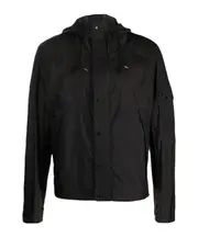 Ten C Combo Bonded Anorak Coat IT52,IT50,IT54 Black