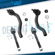 Front Inner Outer Tie Rod Ends Linkage for Acura Integra Honda Civic Del Sol (for: Honda Civic)