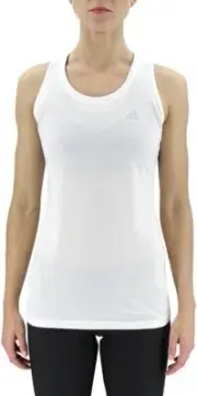 Adidas Ultimate Tank AB9647 Women's X-Large White, Silver