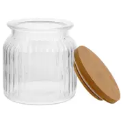 Candy Container Jar Canning Jars Lids Food Storage Jar Canister Glass Cereal Pot