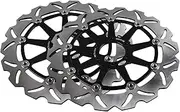 2Pcs Motorcycle Brake Disc Rator Compatible with BMW Compatible with Ducati Compatible with Aprilia MX125 RS125 GT750 GT850 SL1000 RSV1000