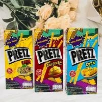 在飛比找蝦皮購物優惠-Glico 格力高 PRETZ 百力滋餅乾棒 盒裝 玉米風味