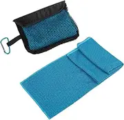 Yoga Towel - Lightweight Camping Towel | Quick-Drying, with Portable Mesh Bag for Women Men Sports Gym Running