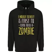 Zombie Apocalypse Funny Halloween Quote Childrens Kids Hoodie