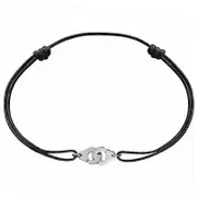 Silver Necklace On Cord