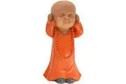 Mirabella Polyresin Monk No Hear Each