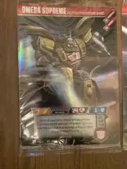 Qty 5 AUTOBOT OMEGA SUPREME OVER-SIZED TRADING CARD - Transformers - TCG *NEW*