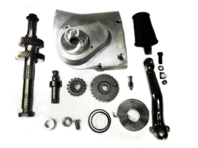 HARLEY Kick Starter Conversion Kit Alloy Finish fits 2007-UP XL,