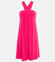[Max Mara] Max Mara Astro off-shoulder minidress UK 18 pink
