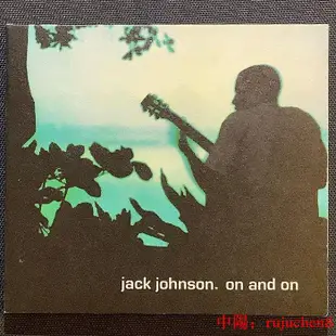 中陽 Jack Johnson傑克強森-On and On永不止息 2003年歐版三摺式紙殼版