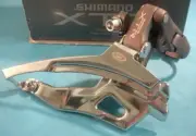 Shimano XTR M953 28.6MM NEW / NOS MTB Front Derailleur-TP/BS- 3x8/9-Spd-'00 NIB