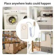 Alarm Water Leak Sensors Leakage Detectors Home Alert System Security I9O6