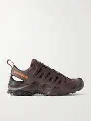 [Salomon] Salomon - Xa Pro 3d Amphib Rubber-trimmed Mesh Sneakers - Brown - UK 3.5 UK 3.5 Brown