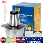 300W 3L Electric Meat Grinder Mincer Sausage Vegetable Food Processor Blender