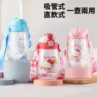 在飛比找PChome24h購物優惠-【優貝選】凱蒂貓 HELLO KITTY 兒童 吸管/直飲 