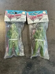 Two Dime Store Paratrooper Toys “Dare-Devil” MIP Hong Kong