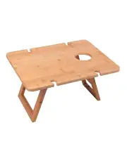 [Living Today] Bamboo Folding Picnic Table Wine And Snack Table