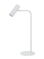 Nevada 1 Light Table Lamp in White