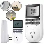 Digital Timer Switch Plug-in Socket Electric Plug-in Programmable Power Socket