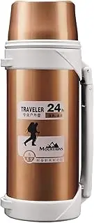 Stainless Steel Vacuum Flask, 2.1L Large-Capacity Vacuum Flask, Outdoor Sports Bottle, Car Water Bottle, for Hiking/Camping/Exercising Keep Hot Up to 12 Hours