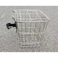 在飛比找蝦皮購物優惠-bicycle basket Stainless steel