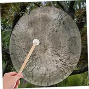 Vaguelly 4pcs Gong Percussion Mallets Chinese Drumsticks for Traditional Gongs Comfortable Grip Hammers for Enhanced Performance and Sound Cover Random Color