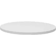 Rapidline Melamine Round Table Top Only 25Mm Thick 1200Mm Diameter White