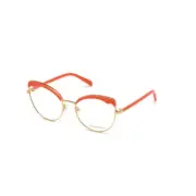 Emilio Pucci EP5131-55030 Women Gold Optical Frame Metal Cat Eye Casual Eyewears
