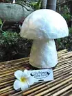 Capiz Shell Mushroom Lamp - (white tones)