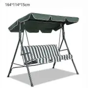 Swing Seat Canopy Cover 3-seater Outdoor Garden Terrace Waterproof Courtyard Suspension Multi-color 17 Roof cover only