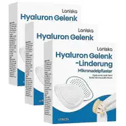 Hyaluron Joint Relief Microneedle Patch - 4pcs Box For Long-lasting Pain Relief, Lightweight Flexible For Knees, Shoulders And Joints 3boxes