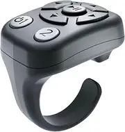 Scrolling Ring – Wireless Fingertip Page Turner for E-Books, Photos, Music, Smart Scrolling Device | Wearable Remote Controller, Silent Auto Tap Tool for Reading, Video Recording