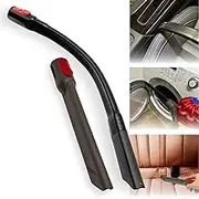 Vacuum Crevice Tool Attachments for Dyson V7 V8 V10 V11 V15 -Flexible Crevice Cleaning Tool, Hose Attachment for Car Detailing, Corners and Gaps Cleaning - Dryer Vent Vacuum Attachment for Dyson