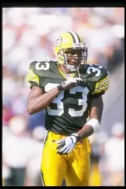 Defensive back Doug Evans Green Bay Packers during the Packers - 1996 Old Photo