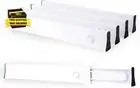 Adjustable Drawer Dividers - Lock in Place, Non-Slip, Expandable Separators, No