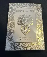 Stone Garden V2 Playing Cards - Jody Eklund - Black Ink Branded - #0379/1100