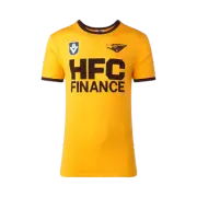 Hawthorn Hawks AFL FC2055S Mens Retro Throwback GOLD Printed T Shirt New
