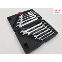 在飛比找蝦皮購物優惠-•超商免運•ZETA汽車工具  12PCS 棘輪梅開扳手組 