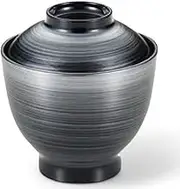 J-Kitchens Miso Soup, Dishwasher-Safe, Special Resin, 3.2 x 3.5 inches (8.3 x 8.8 cm), 7.8 fl oz (200 cc), Made in Japan