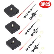 3pcs DIY Clock Movement Quartz Mechanism Wall Replacement Repair Parts Hands Kit