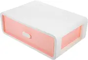FUNOMOCYA Versatile Plastic Storage Drawer Desk Organizer Box for Office A4 Paper Storage Drawers