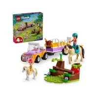 在飛比找momo購物網優惠-【LEGO 樂高】#42634 馬兒和小馬拖車