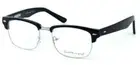 Ernest Hemingway Designer Blue Light Blocking Glasses 4629 Gloss Black & Silver