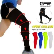 CFR Leg Brace Thigh High Compression Sleeve Socks Support Pain Relief Men Women