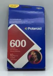 Polaroid Color 600 Film10 Exposures Expired 11/2007 Unopened Box