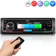 Pyle 100W Marine Stereo Receiver Power Amplifier 30 Preset Memory Station