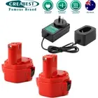 14.4V 4000mAh Ni-MH Battery/Charger for Makita PA14 1420 1422 1435F 192600-1