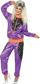 Smiffys Retro Shell Suit Costume, Ladies